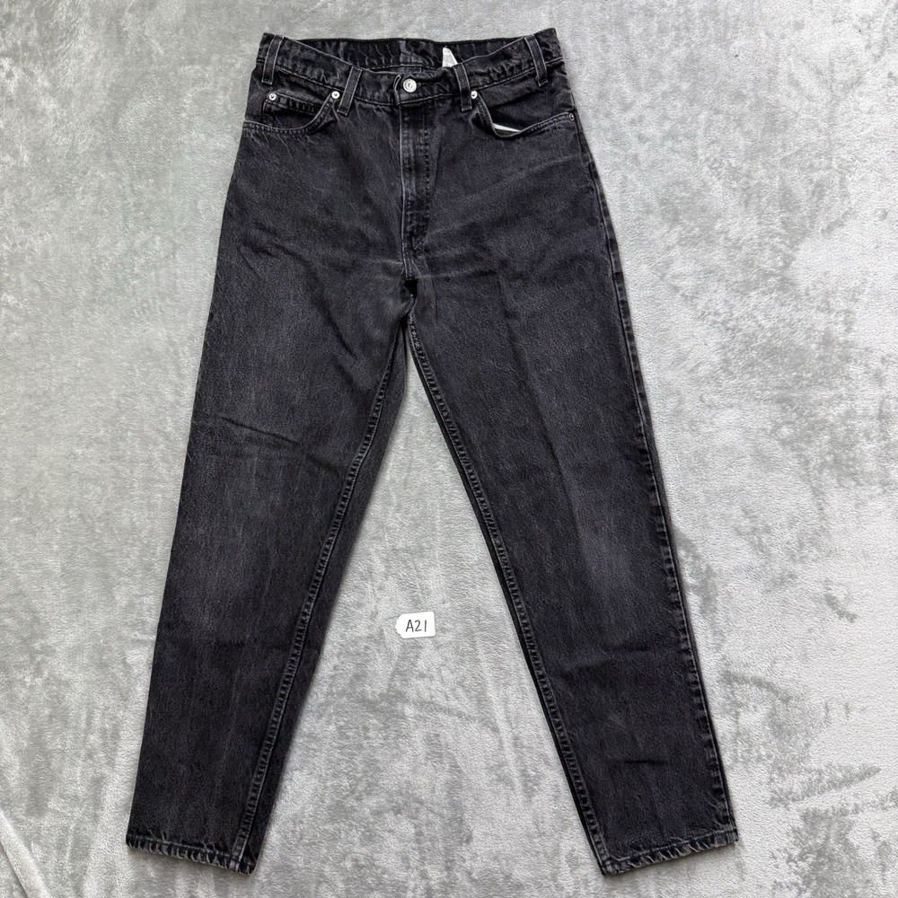 Vintage Levis 550 Jeans Mens 33x30 Relaxed Fit Tapered Leg Made USA 90s Denim